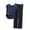 Blue, variant on MEICHEN Lounge Set for Women Women's Pajama Set 2 Matching Set Short Sleeve Top and Pants Set with Pockets Summer Essentials Fashion Sleepwear