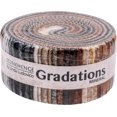 thumbnail image 1 of Linda Ludovico Stonehenge Gradations II Tiras minerales 40 tiras de 2,5 pulgadas Jelly Roll Northcott, 1 of 2