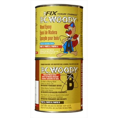 Pc Products 128336 Wood Filler Epoxy Adhesive,
