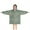 Green Christmas Floral, variant on Christmas Folk Pattern Blanket Hoodies for Kids 6-13YR Oversize Wearable Blanket Hoodies for Boys Girls Teens