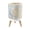 Color 4, variant on Small Trash Can with Lid Beach Gnome Surfboard Take Me to Ocean Dolphins Tropical Flowers 1.8 Gallon Dog Proof Trash Can Round Garbage Can Waste Bin Wastebasket for Bathroom Bedroom Living Room