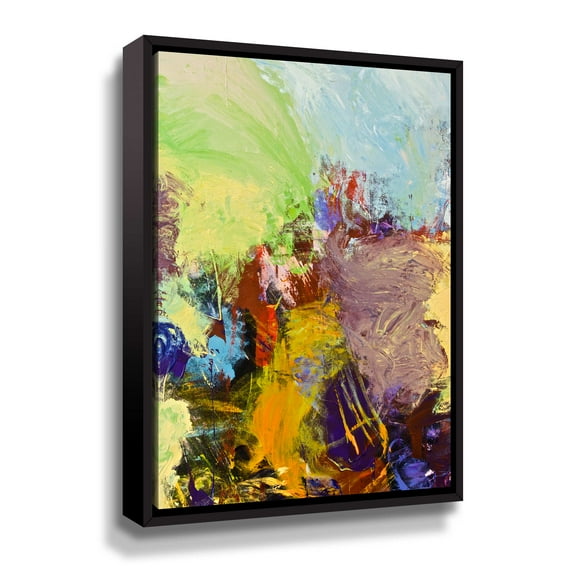 Artwall Lighting in Saint Augustine, Gallery Wrapped Floater-framed Canvas by Allan Friedlander