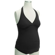 Maternity Halter Tankini Two-Piece Swimsuit