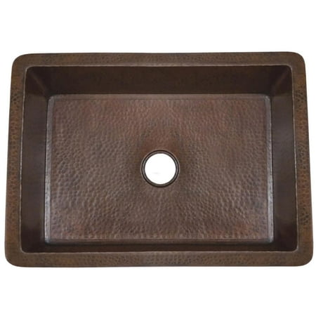 Native Trails Cpk93 Cocina 30 Undermount Single Basin Copper Kitchen Sink - Copper