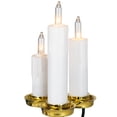 thumbnail image 5 of Northlight Dripping Clip On Candle Cluster Christmas Lights - 6.5' Green Wire - 21ct, 5 of 7