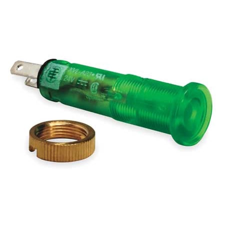 

Flush Indicator Light 24VDC Green