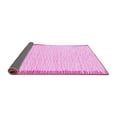 thumbnail image 2 of Ahgly Company Indoor Square Solid Pink Modern Area Rugs, 7' Square, 2 of 4