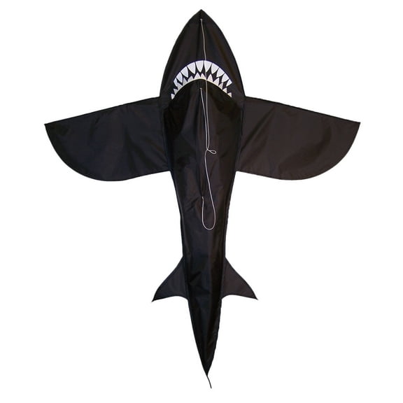 In the Breeze 2966 — 3D Shark Kite, 6-Feet, Single Line Easy Flying Kite for All Ages