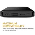 thumbnail image 3 of Power Bank HALO 10.000 mAh Carga Rápida con Cables Negro, 3 of 3