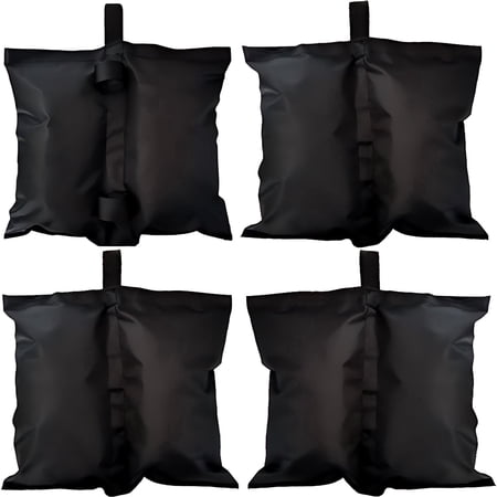 GVDV Empty Weight Bags, Canopy Sand Bags for Gazebo Tent Sand Pop up Gazebos, Outdoor Canopy Weights, 4Pack