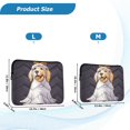 thumbnail image 4 of FORMRS 13-13.3 inch Laptop Sleeve Case Soft Carrying Quilted Computer Bag Cover, Yellow Halloween Dog, 4 of 7