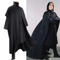 thumbnail image 2 of Disfraz de profesor Severus Snape para adultos, camisa con capa negra para escuela de Hogwartes, traje de varita mágica, uniformes para fiesta de Carnaval, 2 of 4
