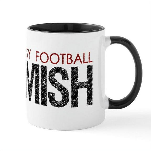CafePress - Fantasy Football Commish Mug - 11 oz Ceramic Mug - Novelty Coffee Tea Cup