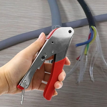 

XWQ LTP Wire Stripper Kit Light Fine Workmanship Convenient Durable Wire Stripper Set for Wired TV