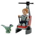 thumbnail image 1 of LEGO Jurassic World: Owen with Helicopter and Baby Raptor, 1 of 5