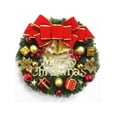 thumbnail image 1 of Christmas Wreath Door Hanging Artificial Garland Wall Xmas Window Decor, 1 of 2
