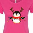 thumbnail image 4 of Inktastic Penguin Xmas Women's T-Shirt, 4 of 5
