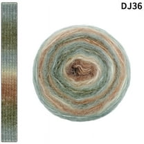 Namzi 100G Yarn Whirl , 58% Acrylic Yarn for Crocheting, Softly Color Changing Crochet Kit, Large Yarn ，Z
