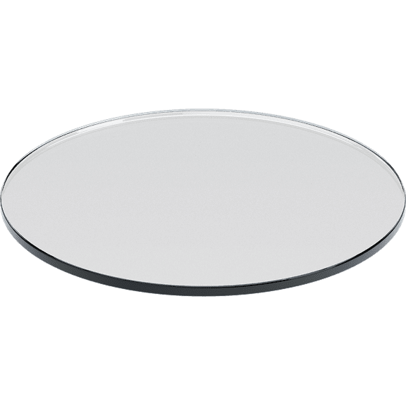 Plastic-Craft Acrylic Plexiglass Disc, Clear, 1" Diameter, Pack of 50