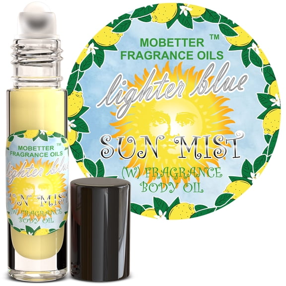 Lighter Blue Sun Mist (W) Women Perfume Body Oil by Mobetter Fragrance Oils