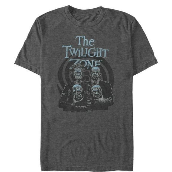 Men's The Twilight Zone The Masks Episode  Graphic Tee Charcoal Heather Small
