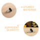 thumbnail image 3 of 24 niveles ajustables para muebles, rosca M8 x 20 mm, antideslizantes, para mesas, sillas, armarios y protectores de suelo para patas de silla., 3 of 6