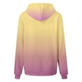 thumbnail image 7 of WELOIJEVBE Hoodies for Teen Girls Trendy Preppy Hooded Sweatshirts Oversized Long Sleeve Shirts Gradient Clothes for Girls, 7 of 7
