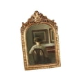 thumbnail image 2 of yuksok Antique Photo Frame Carved Jewelry Display Frame Hanging Resin Picture Frame for S, 2 of 8