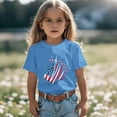 thumbnail image 2 of HAYIMI Toddler T-Shirts Kids Boys Girls Casual Short Sleeve T Shirt 4th Of July Patriotic O-Neck Graphic Tee Tops For Children Celebrate America's 250th Anniversary 1776-2026 Soft Dailywear, 2 of 6