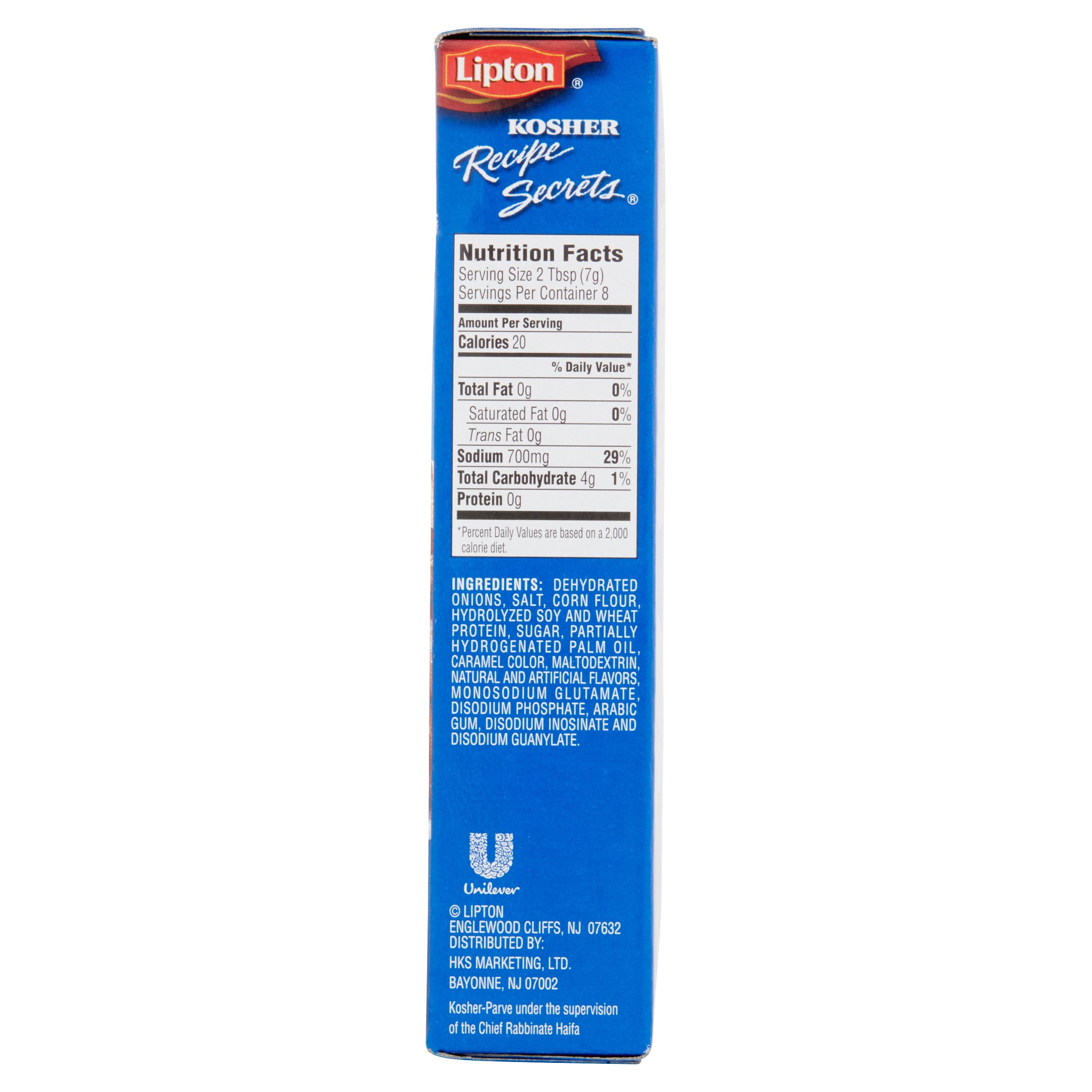 Lipton En Noodle Soup Mix Nutrition Facts Bios Pics