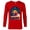 New Red, variant on Marvel Guardians of the Galaxy Volume 3 Cosmo Album Retro - Long Sleeve T-Shirt for Men - Customized-White