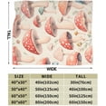 thumbnail image 5 of Mushroom Throw Blanket Soft Cozy Fuzzy Mushroom Blanket Lightweight Warm Fleece Plush Mushroom Blanket Mushroom Gifts for Kids Women Girls Bed Decor 40"X50", 5 of 6