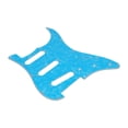 thumbnail image 2 of Plaque de Protection Colorée en Celluloïd 11 Trous pour Guitares Sss Perle Bleue Shenzhuyue, 2 of 8