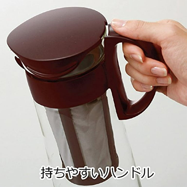 Hario Mizudashi Cold Brew Coffee Maker (Red) - 1L - Dear Green