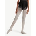 thumbnail image 4 of Justice Opaque Footed Ballet Tights for Girls, Sizes 2-16, 2 Pairs, 4 of 6