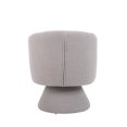thumbnail image 5 of Furvclv Modern Swivel Accent Chair, Comfy Single Sofa Barrel Chair For Living Room, Upholstered Couch Chair With Backrest And Lumbar Pillow For Reading Room, 5 of 9