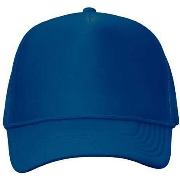 Valucap VC700 Foam Mesh-Back Trucker Cap - Royal Royal