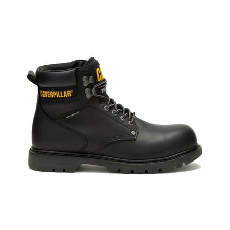 

Caterpillar Second Shift Waterproof Steel Toe Work Boot Men Black