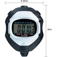 thumbnail image 3 of Sports digital stopwatch Multifunction electronic stopwatch Stopwatch Referee timer, 3 of 5
