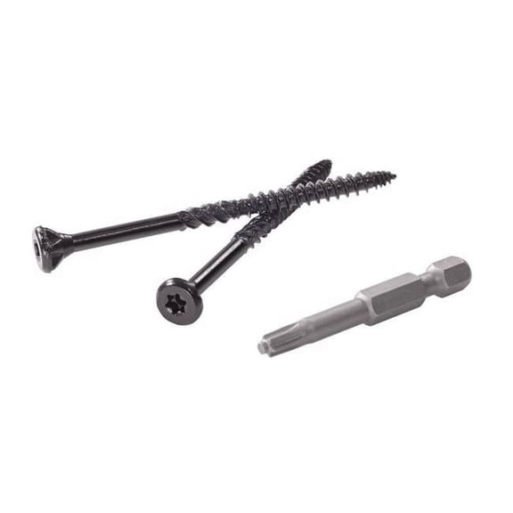 FastenMaster 5057647 0.31 x 2 in. T-20 Plus MVP-Guard Flat Head Coarse Construction Dog Screws