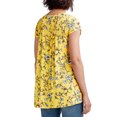 thumbnail image 3 of Ellos Women's Smocked Tunic Tunic, 3 of 5