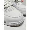 thumbnail image 4 of Ni - ke Size 7.5 - Jordan 4 Retro Mid White Oreo, 4 of 5