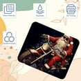 thumbnail image 3 of Santa Claus Printed Square Mouse Pad, 8.3x9.8 Inch Non-Slip Rubber Bottom Gaming Mouse Pad for Office Use, 3 of 6