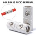 thumbnail image 2 of Conector De Extremo De Terminal De Acoplador De Cable, 2 Uds., Tornillo De Juego De Barril De Unión De Calibre 8Ga Awg Para Accesorios De Modificación De Audio De Coche Sweethay VI006971-00, 2 of 7