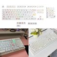 thumbnail image 2 of New 113keys PBT XDA Height Color Keycaps Lovely Keycap Set for Game Mechanical Keyboard Switches Layout, 2 of 5