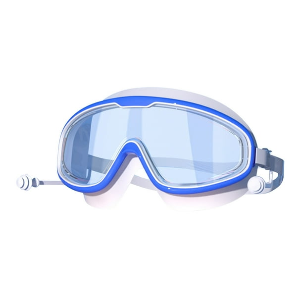 Gafas de Natación para Niños Gafas de Natación con Marco Grande, Impermeable de Alta Definición Y Protección Ocular, Equipo de Gafas de Natación de Moda para Estudiantes