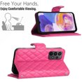 thumbnail image 5 of for Samsung Galaxy A53 5G Wallet Case, Elegant Card Holder Cash Slot PU Leather Kickstand Shoulder Strap Shockproof Protective Flip Women Girls Case Cover for Samsung Galaxy A53 5G, Rose, 5 of 6