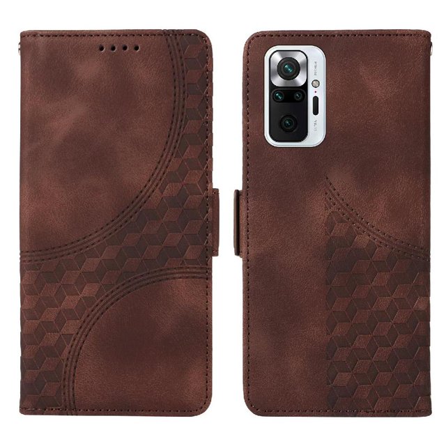 Funda GANGXUN para Xiaomi Redmi Note 10 Pro 4G con diseño acolchado elegante, cuero PU, protección total y ajuste preciso