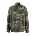 thumbnail image 5 of Hearthz Men's Quarter-Zip Pullover Long Sleeve Mock Neck Sweatshirt for Men Camo Waffle Knit Casual Polo Sweatshirts for Men Half Zip, 5 of 5
