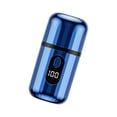 thumbnail image 2 of Rasoir Électrique pour Hommes, Rasage Précis Sans Douleur, Compact, Sans Fil, Portable, Bleu, 2 of 9